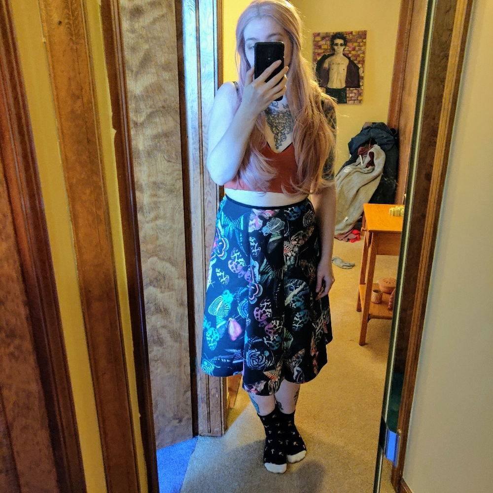 Butterfly 🦋 circle skirt